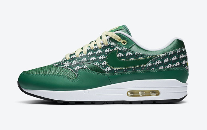 2020年耐克新鞋Nike Air Max 1 PRM “Pine Green”松绿色鞋款图片