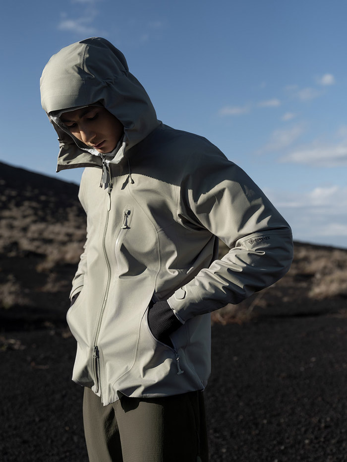户外穿搭终极王炸！可隆2026新款SHELL M1男士GTX冲锋衣解锁未来探险美学图片2