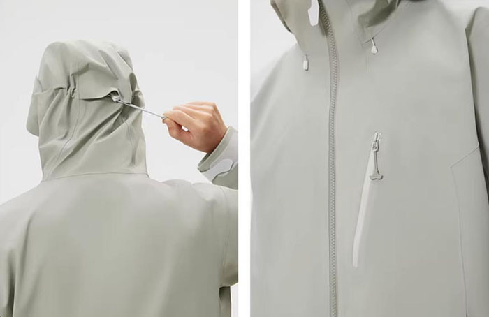 户外穿搭终极王炸！可隆2026新款SHELL M1男士GTX冲锋衣解锁未来探险美学图片7