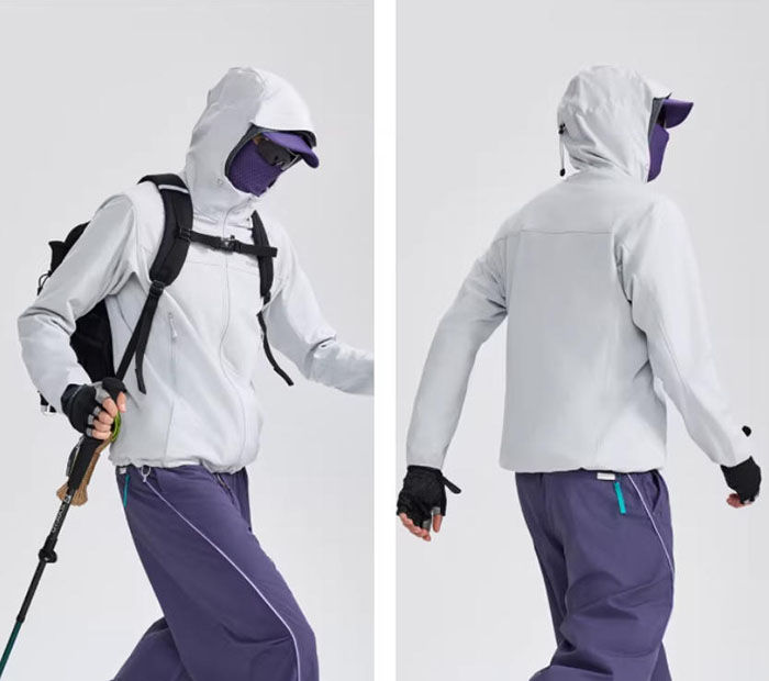 探路者「峰行」软壳衣轻至 500g,防风锁温还百搭图片6 探路者「峰行」软壳衣轻至 500g,防风锁温还百搭图片6