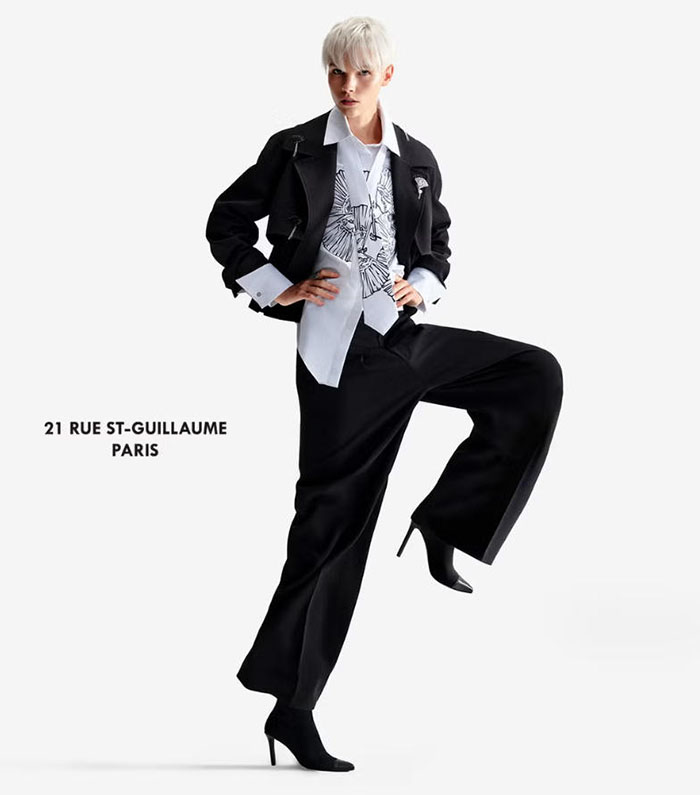 酷雅风尚漫游！KARL LAGERFELD 2026早春系列大片惊艳释出图片6