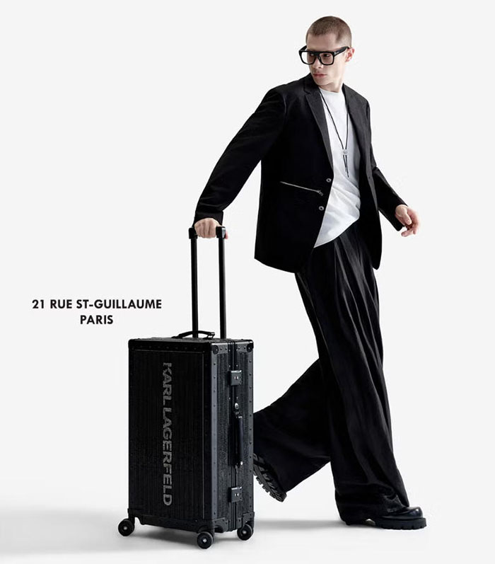 酷雅风尚漫游！KARL LAGERFELD 2026早春系列大片惊艳释出图片8
