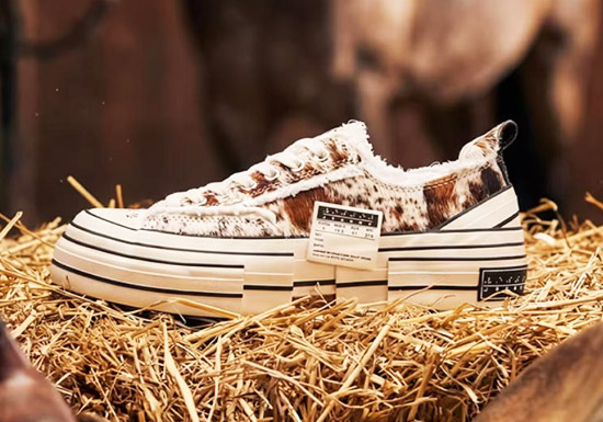 xVESSEL 2026新款奶牛纹低帮帆布鞋迎来限时发售