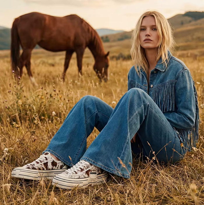 潮人必冲!xVESSEL 2026新品奶牛纹帆布鞋限时开抢图片 潮人必冲!xVESSEL 2026新品奶牛纹帆布鞋限时开抢图片