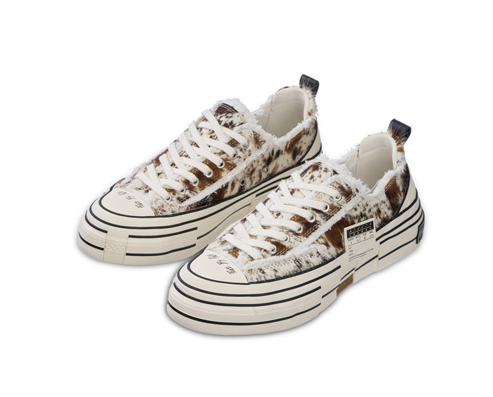 潮人必冲!xVESSEL 2026新品奶牛纹帆布鞋限时开抢图片3 潮人必冲!xVESSEL 2026新品奶牛纹帆布鞋限时开抢图片3