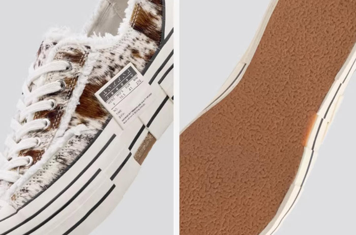 潮人必冲！xVESSEL 2026新品奶牛纹帆布鞋限时开抢图片10