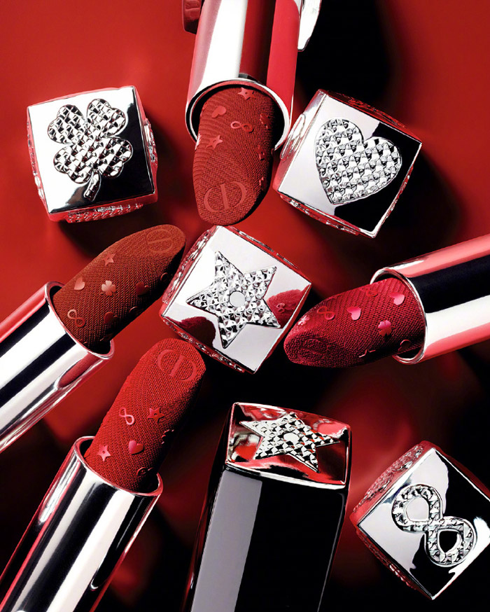 DIOR 2026「开运红限定版」烈艳蓝金唇膏开售图片2