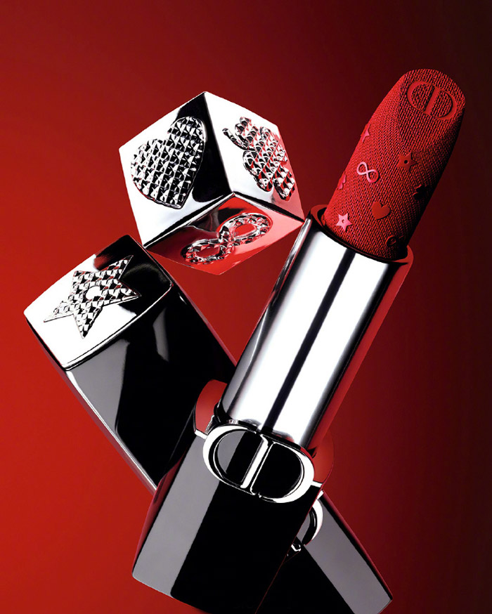 DIOR 2026「开运红限定版」烈艳蓝金唇膏开售图片3