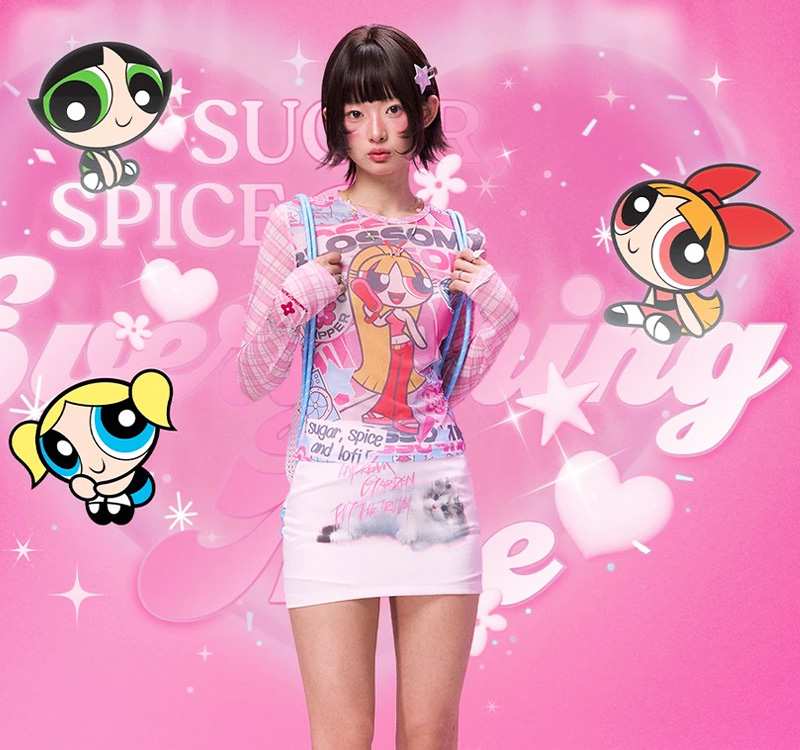 《飞天小女警》BJHG联名系列女装