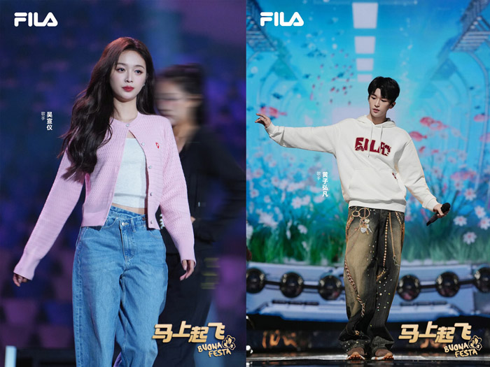 FILA「马上起飞」新春系列炸场，杨幂领衔群星演绎开运造型图片4