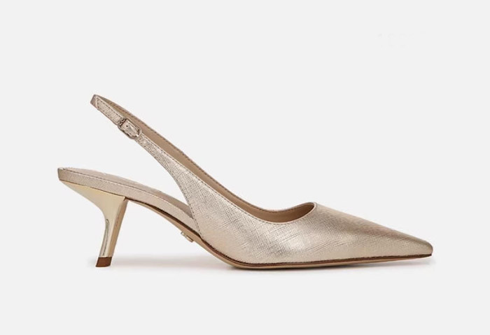 虞书欣同款封神!Sam Edelman 2026春款香槟金猫跟鞋上市图片3 虞书欣同款封神!Sam Edelman 2026春款香槟金猫跟鞋上市图片3