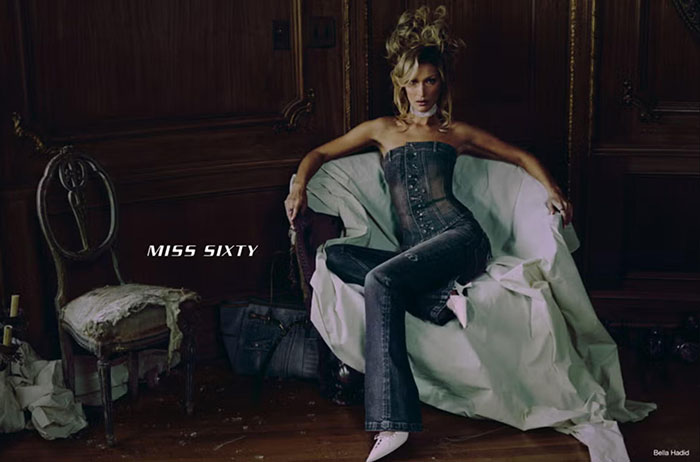 杨幂和Bella Hadid双神同框出境MISS SIXTY 2026春季广告大片图片4 杨幂和Bella Hadid双神同框出境MISS SIXTY 2026春季广告大片图片4