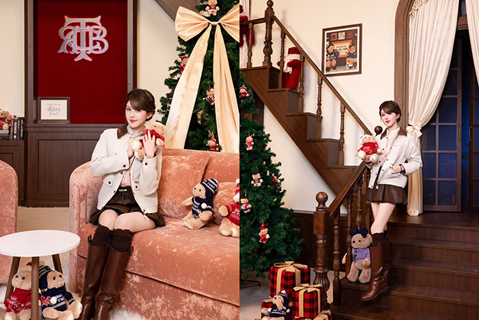 Teenie Weenie携手赵露思解锁千金派对，马年穿搭仪式感拉满图片1