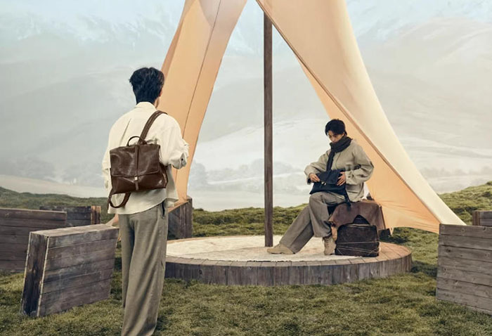 2026春季必入！Songmont「山下有松」新款山行系列简行双肩包开售图片1