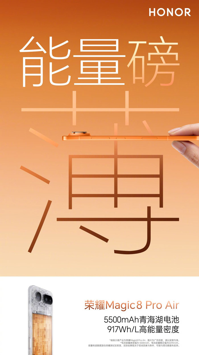 吴艳妮成为荣耀手机见证官，共同解锁Magic8 Pro Air的全新上市图片1