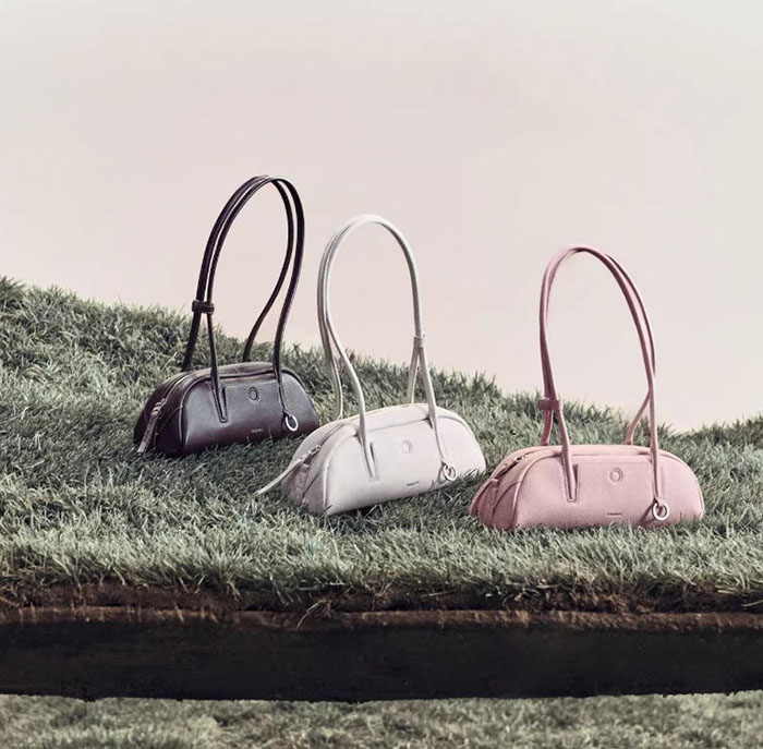 Songmont 2026新款循迹mini枕头包解锁春日穿搭新境图片 Songmont 2026新款循迹mini枕头包解锁春日穿搭新境图片