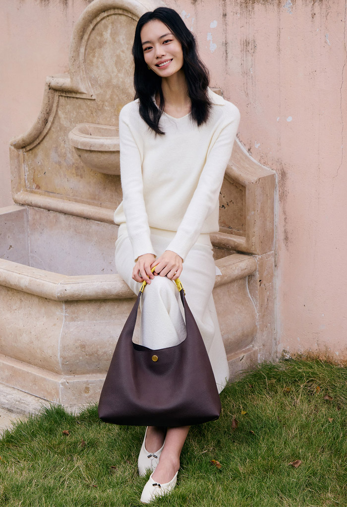 迪桑娜2026轻行编织HOBO包登场 董洁同款演绎自在从容美学图片6