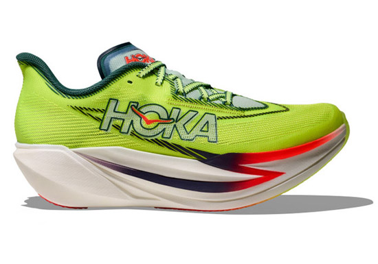 HOKA发布新款闪柚绿配色CIELO X1 3.0马拉松跑鞋