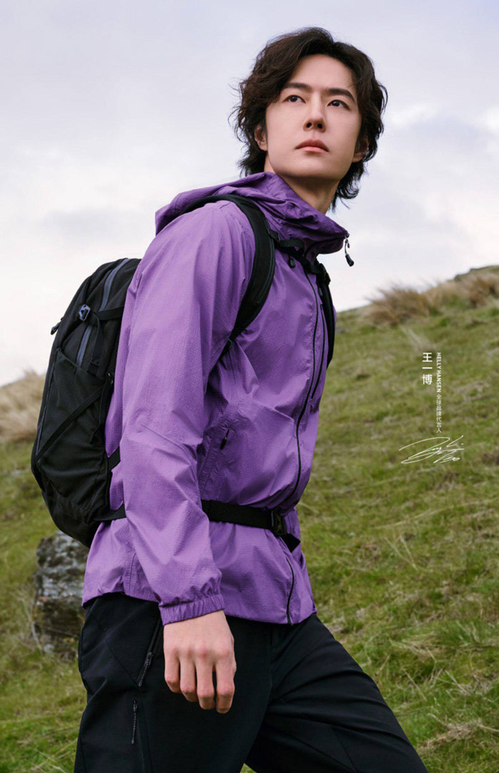 海丽汉森推出2026夏季新品「季风」轻量防风夹克，王一博亲身演绎图片