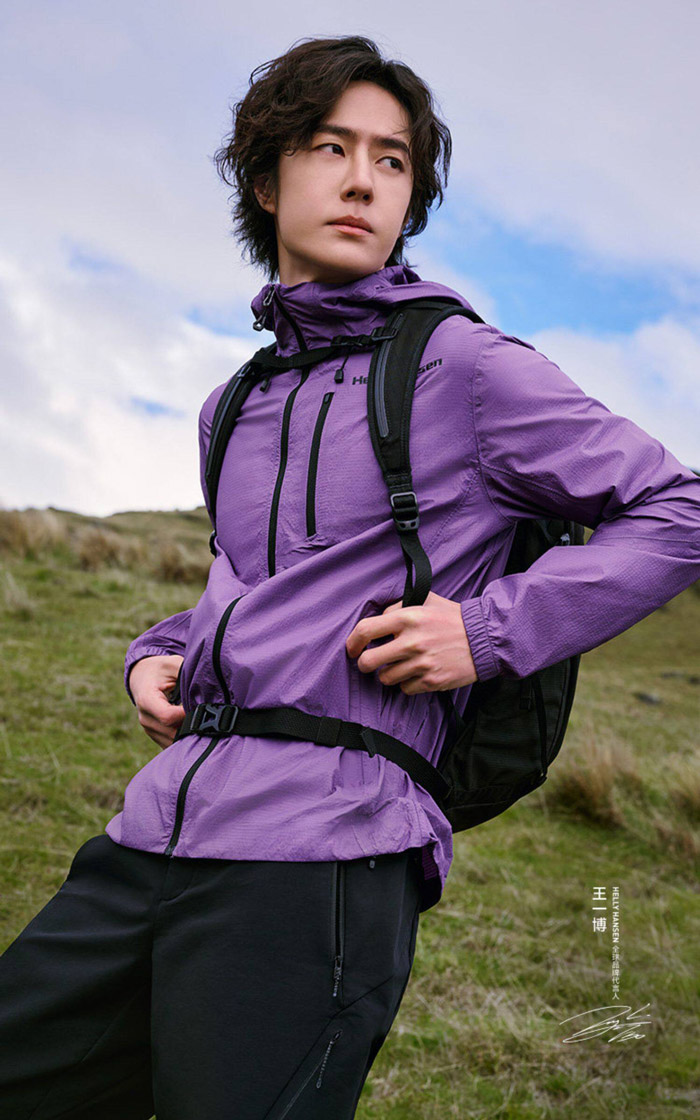 海丽汉森推出2026夏季新品「季风」轻量防风夹克，王一博亲身演绎图片1