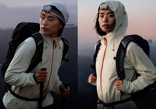 比音勒芬推出2026新款轻量三防女士果岭冲锋衣