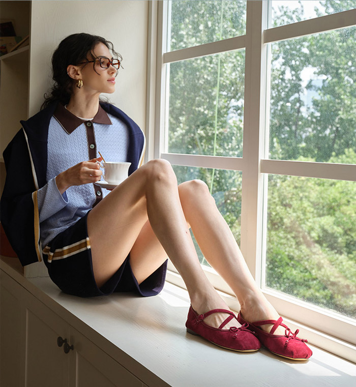 SAM EDELMAN 2026全新甜心芭蕾舞鞋优雅登场 虞书欣同款诠释甜美元气图片3 SAM EDELMAN 2026全新甜心芭蕾舞鞋优雅登场 虞书欣同款诠释甜美元气图片3