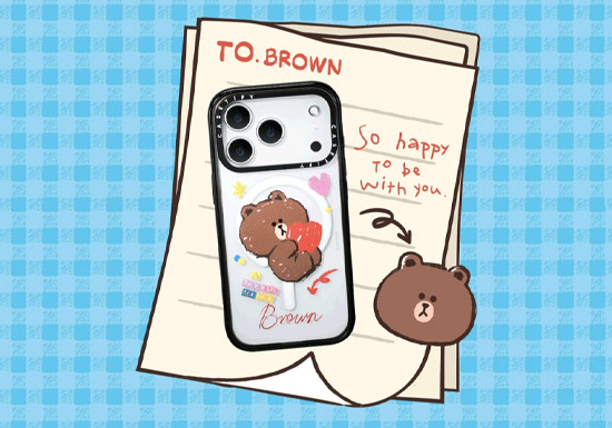 CASETiFY和LINE FRIENDS联名系列手机壳上市