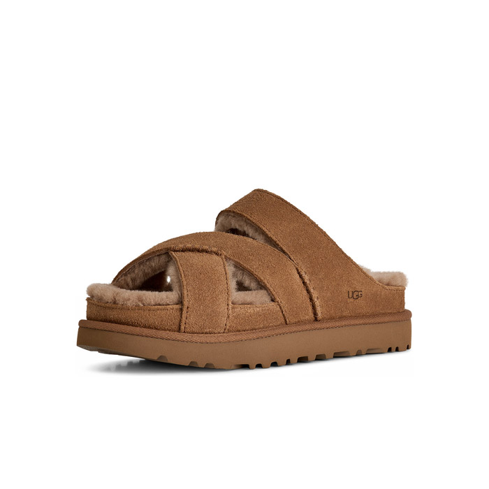 UGG推出2026春季新款波特舒芙蕾毛毛拖鞋图片