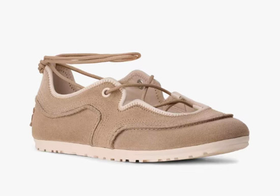 UGG发布2026春季新款女士奎尔芭蕾鞋