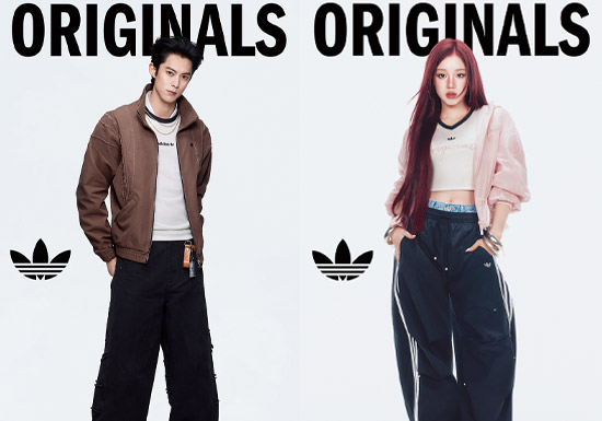 王鹤棣,宋雨琦演绎adidas Originals EDGE OF SPORTS系列