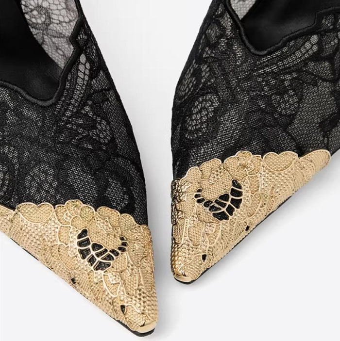 JIMMY CHOO 2026春季新款FAIZ 100蕾丝高跟鞋优雅登场图片6 JIMMY CHOO 2026春季新款FAIZ 100蕾丝高跟鞋优雅登场图片6