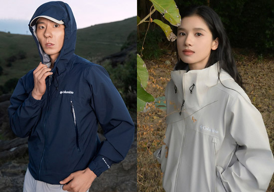 蒋奇明,张婧仪同款哥伦比亚2026新款硬壳冲锋衣上市