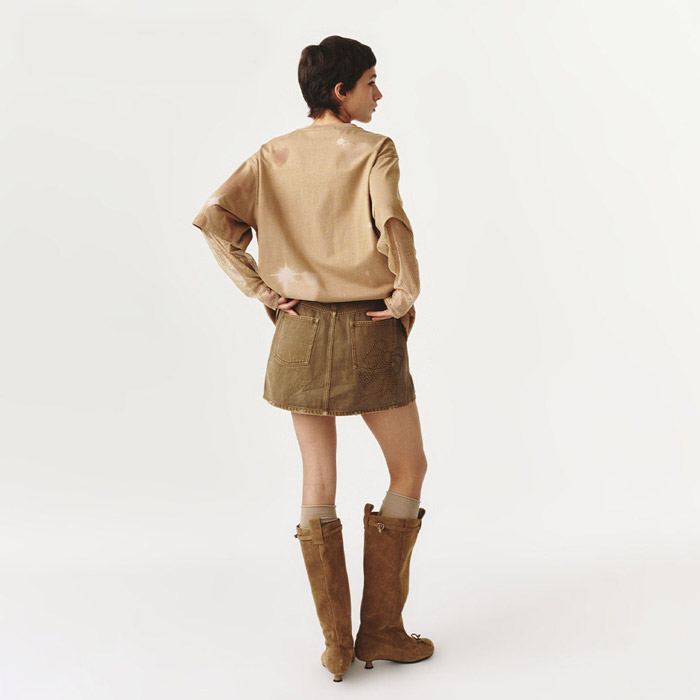 FORDARE「福蝶」2026春夏手绘感T恤上新 四款巧思单品解锁春日甜酷穿搭图片1