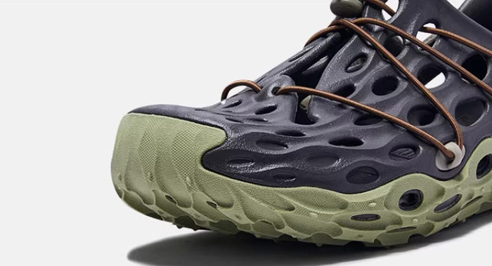 迈乐2026夏季新品灰石绿配色毒液3洞洞鞋上市图片3