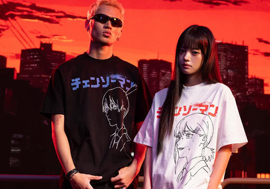 WHOOSIS发布2026全新《链锯人》联名系列服饰