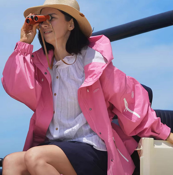 UNICARE发布2026限定色小蓝腰女款三合一冲锋衣图片9