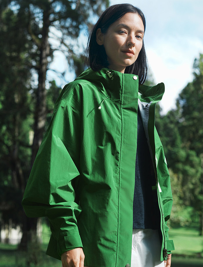 UNICARE发布2026限定色小蓝腰女款三合一冲锋衣图片7