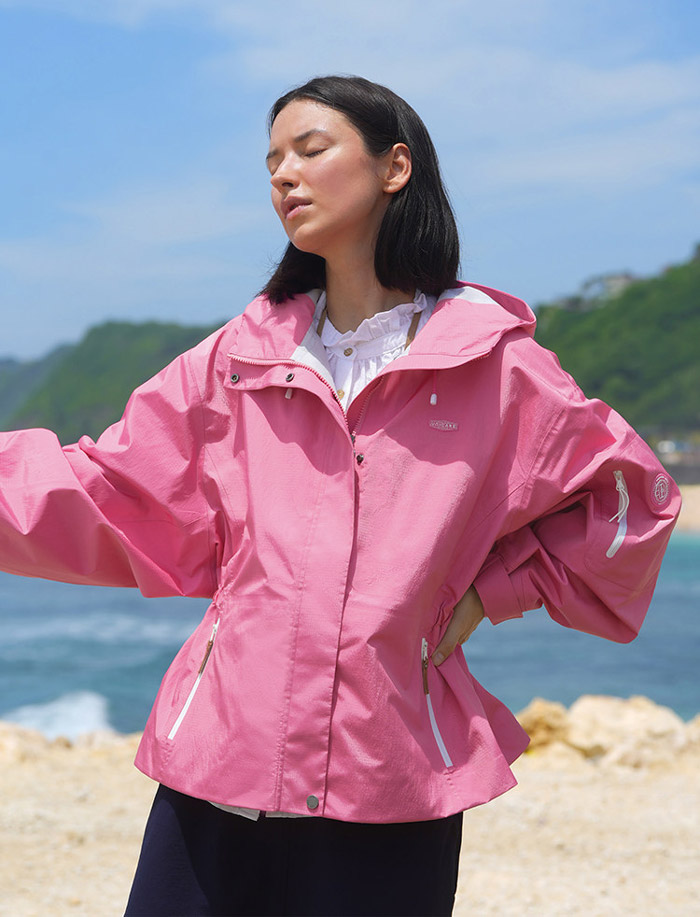 UNICARE发布2026限定色小蓝腰女款三合一冲锋衣图片10