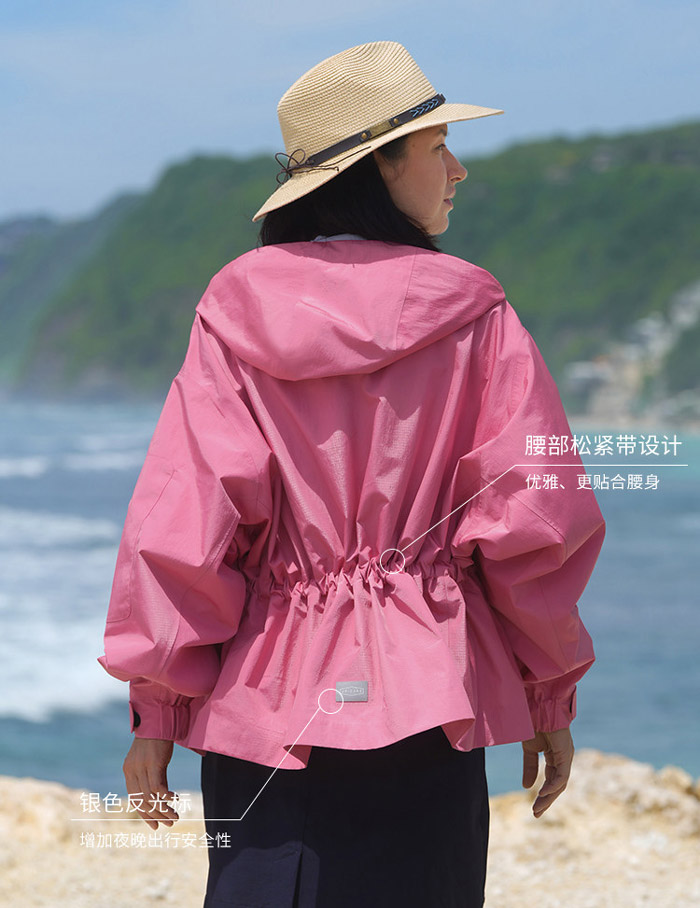 UNICARE发布2026限定色小蓝腰女款三合一冲锋衣图片12