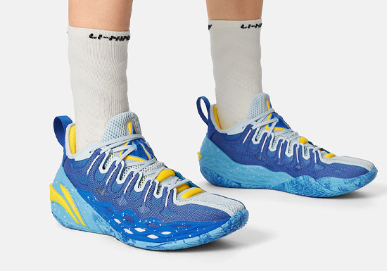 金州勇士配色！李宁BUCKETS篮球鞋评测