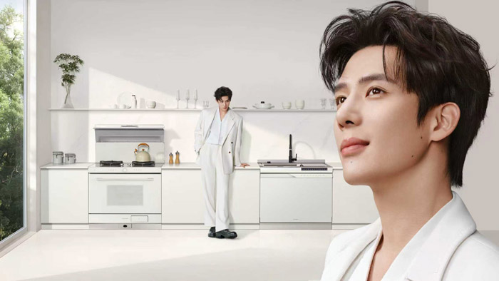 火星人集成厨电官宣王安宇为全球品牌代言人图片1