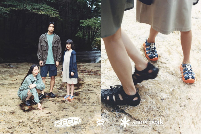 KEEN发布与Snow Peak首个联名鞋HYPERPORT H2图片