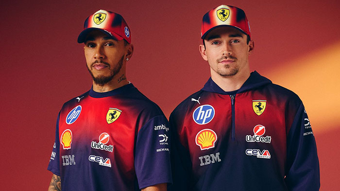 彪马 × 法拉利惠普F1车队中国限定系列耀世首发图片