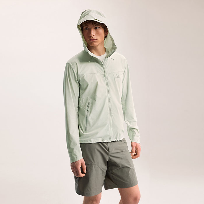 KAILAS「凯乐石」推出2026新款青野绿配色M8 LT连帽软壳衣图片1