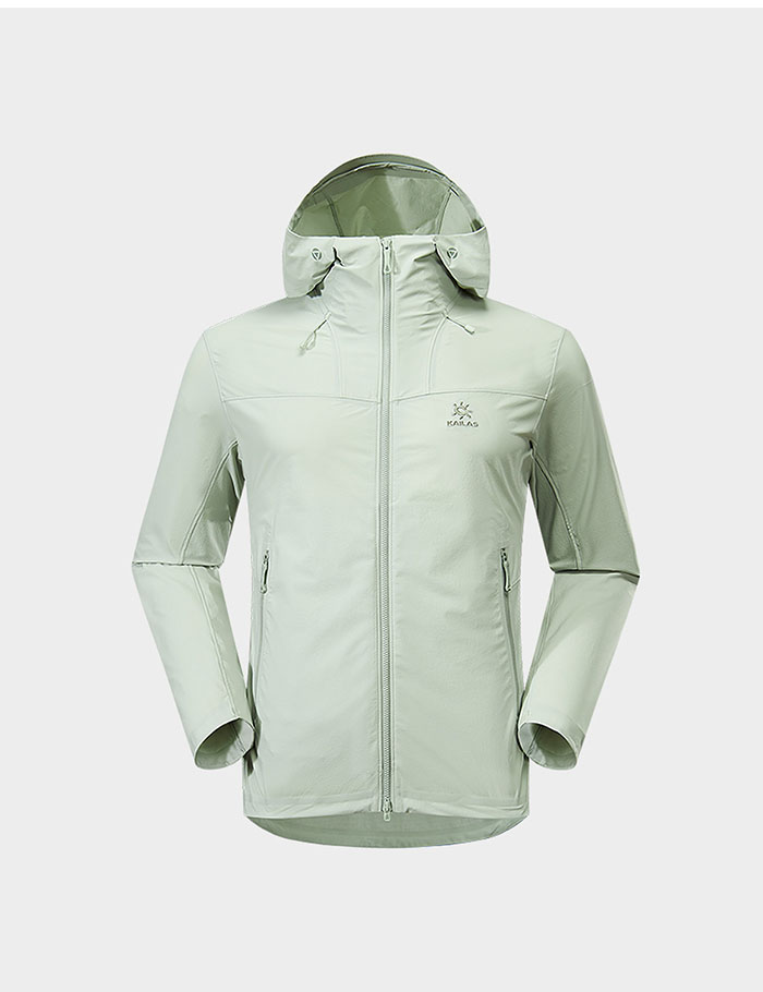 KAILAS「凯乐石」推出2026新款青野绿配色M8 LT连帽软壳衣图片6