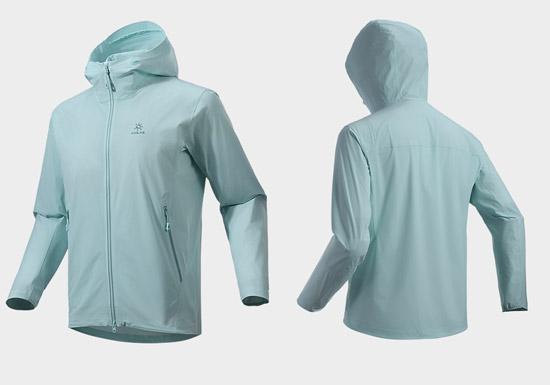 凯乐石发布2026新款空轻蓝配色M3-X连帽软壳外套