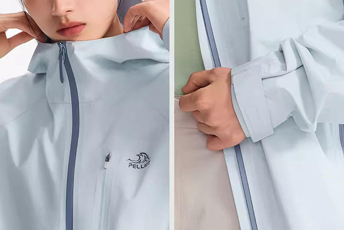 赵露思同款冰岛蓝！伯希和云壳冲锋衣解锁甜飒穿搭新体验图片9