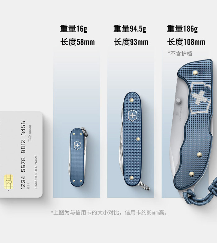 victorinox「维氏」推出2026全新铝面限量款冰川蓝折叠军士刀图片4 victorinox「维氏」推出2026全新铝面限量款冰川蓝折叠军士刀图片4