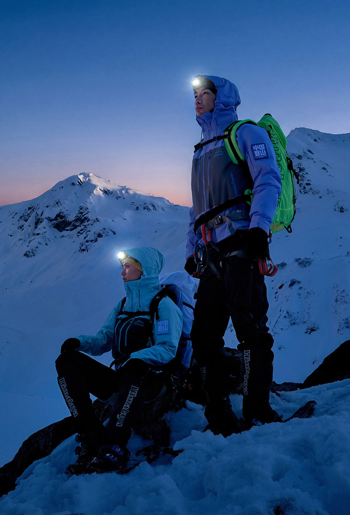 2026新款喜马拉雅H8848北极星高山智能通讯硬壳冲锋衣正式登场图片