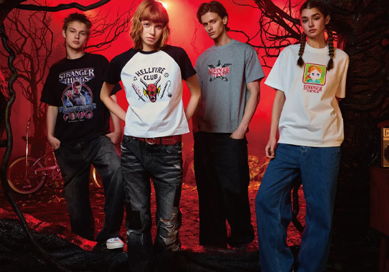 潮牌WHOOSIS发布2026《怪奇物语》联名系列